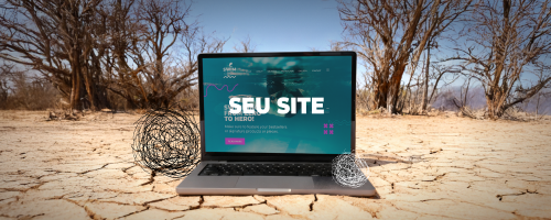 O site existe, mas não o público.