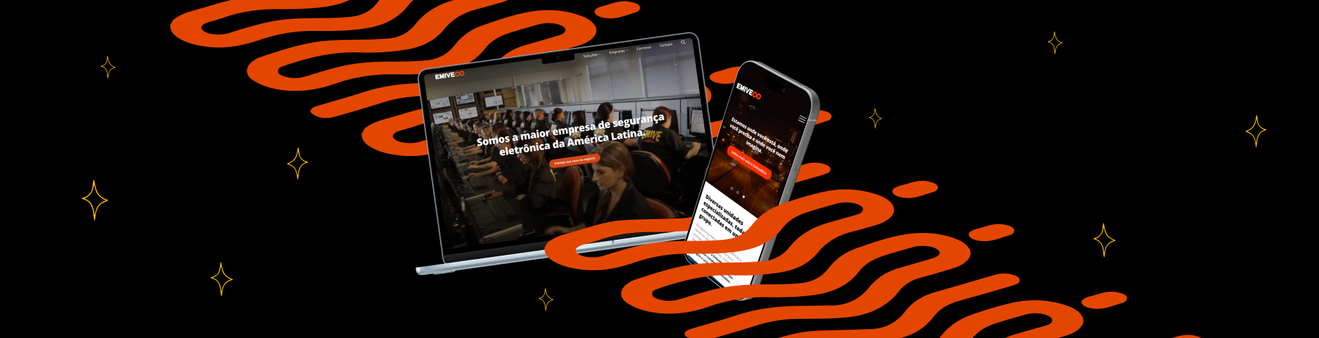 Como a Uá Uá recriou o portal institucional da Emive&Co